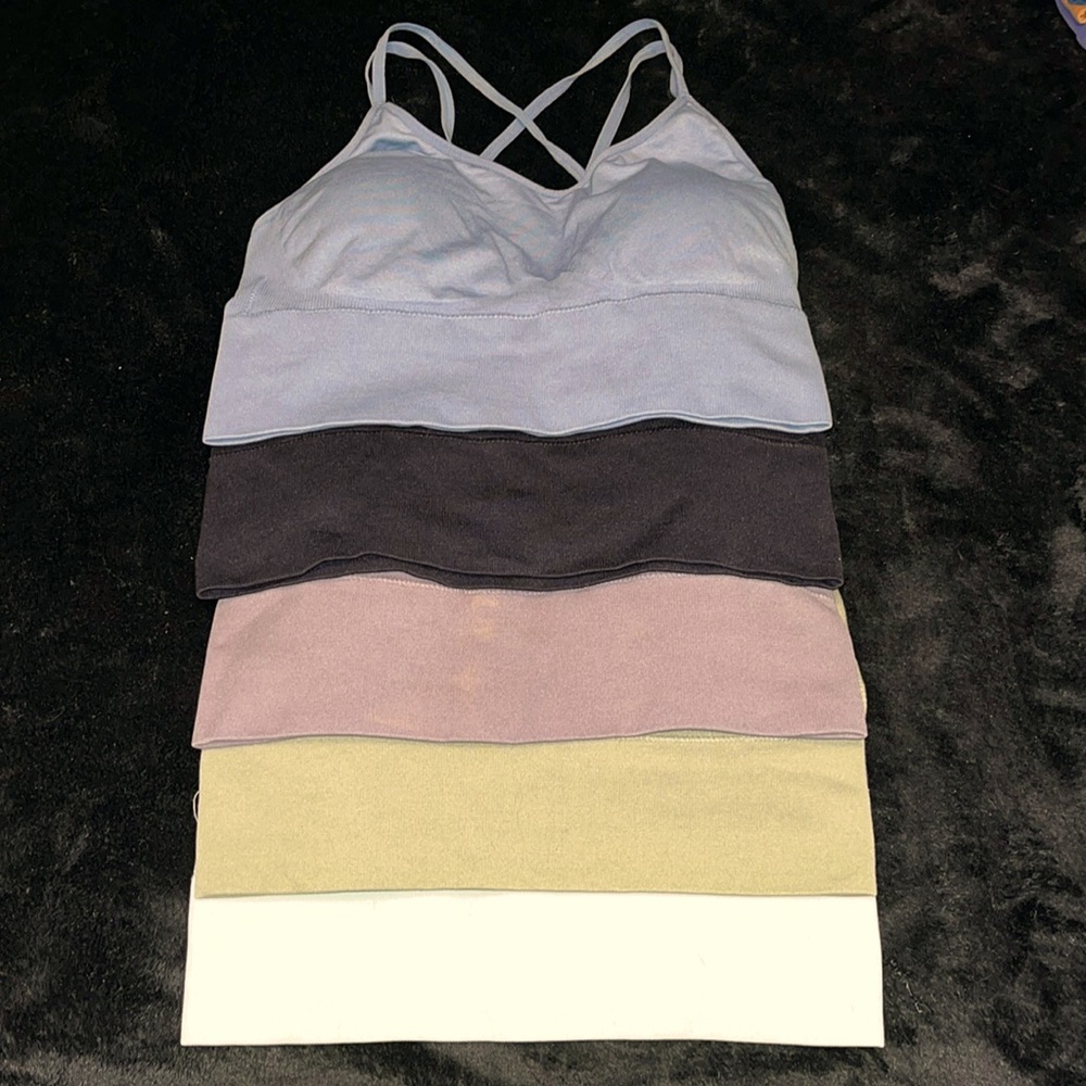 5-pack sports bras